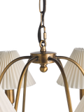 John Lewis ceiling light six-arm candelabra - British product