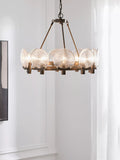 John Lewis Cast Glass Ceiling Light Antique Bronze, imported from the UK