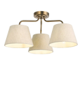 John Lewis Fulham 3 Arm Semi Flush Ceiling Light