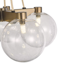 John Lewis Modern Lux Bubble 5 pendant ceiling light satin bronze, UK version