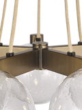 John Lewis Modern Lux Bubble 5 pendant ceiling light satin bronze, UK version