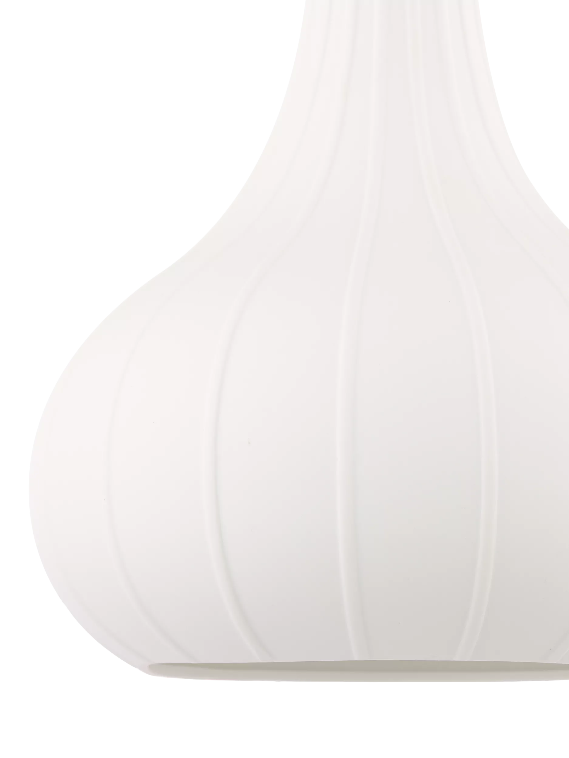 John Lewis tear drop porcelain ceiling shade white 23cm, UK version