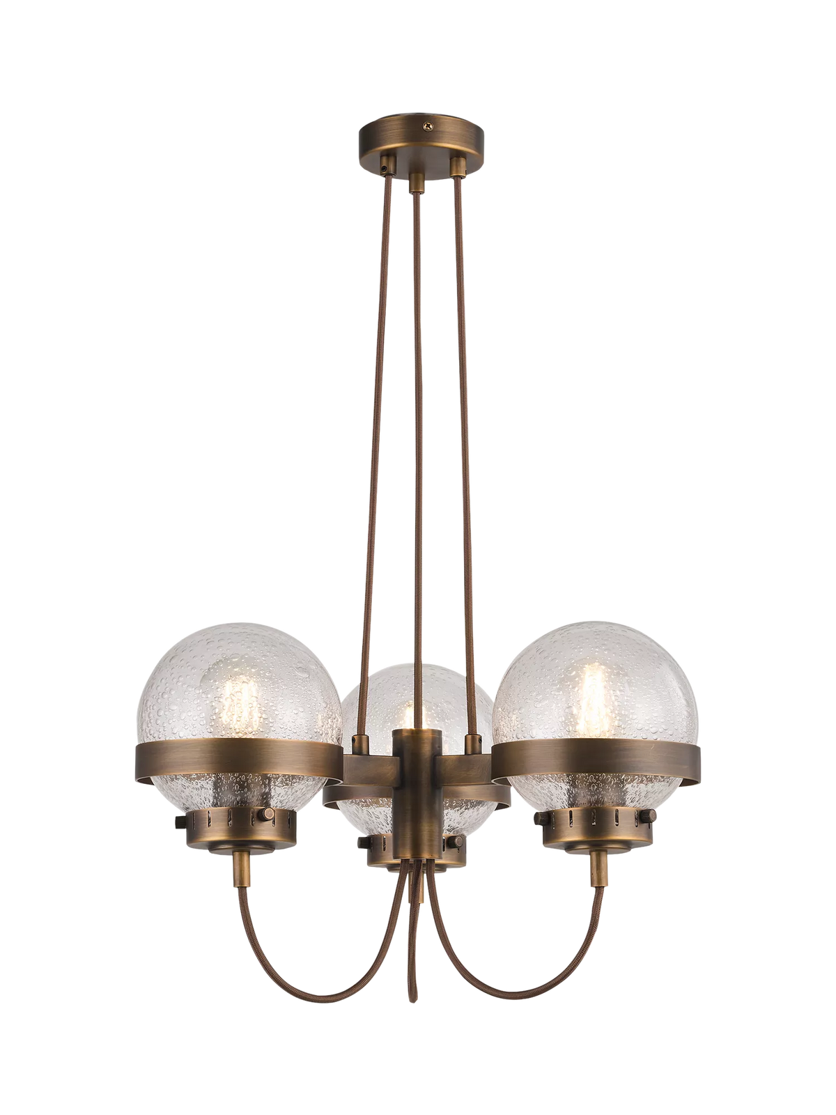 John Lewis vintage spaceship ceiling light antique bronze, UK version