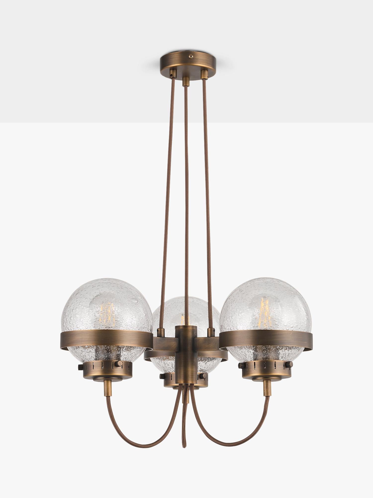 John Lewis vintage spaceship ceiling light antique bronze, UK version
