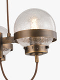 John Lewis vintage spaceship ceiling light antique bronze, UK version