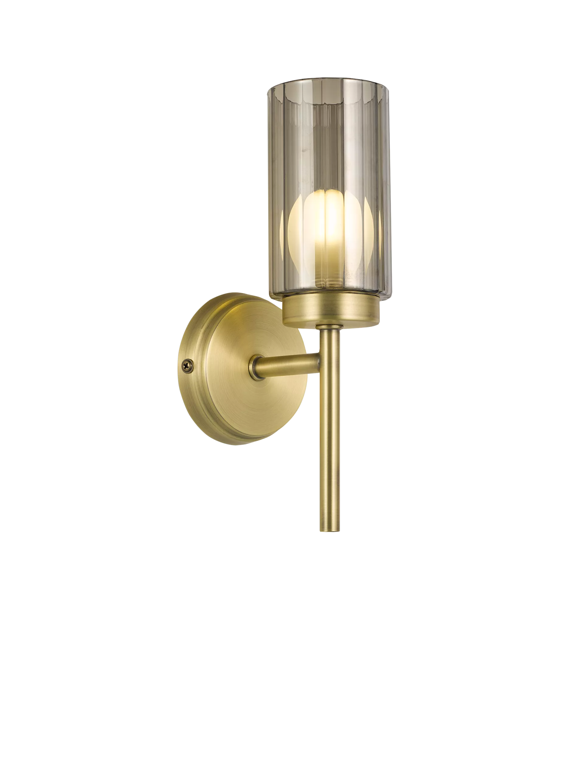 John Lewis Brompton single wall light antique brass (British brand)
