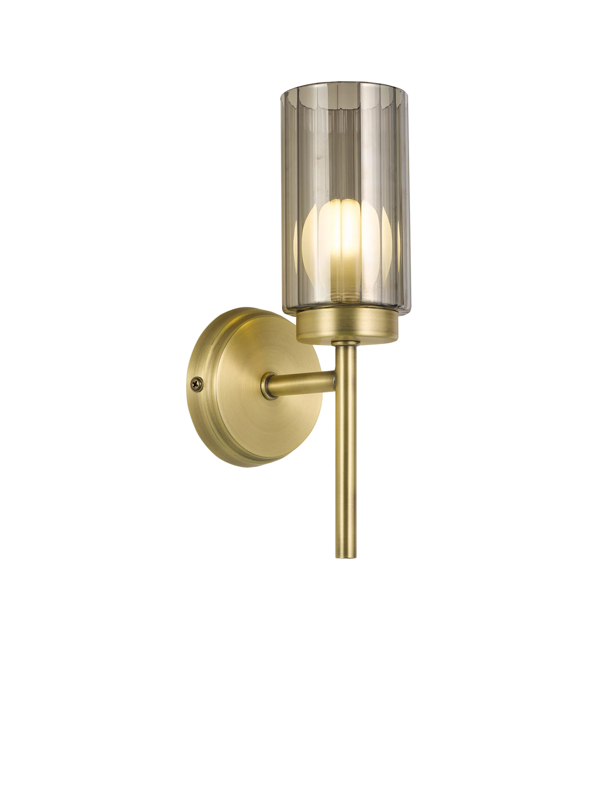 John Lewis Brompton single wall light antique brass (British brand)