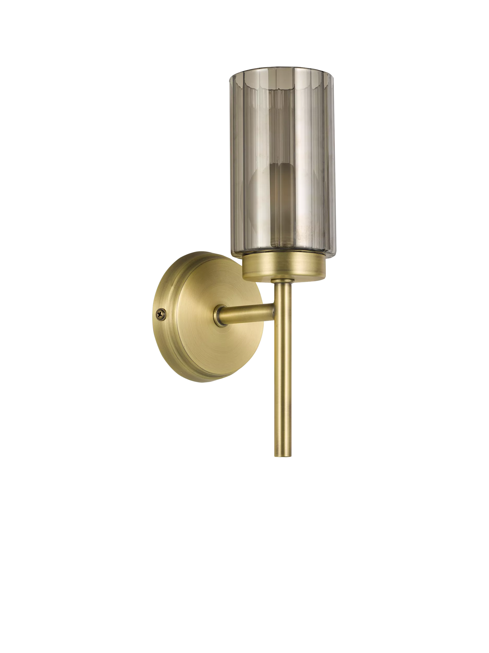 John Lewis Brompton single wall light antique brass (British brand)