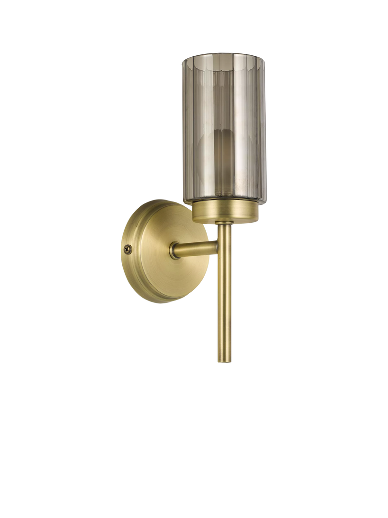 John Lewis Brompton single wall light antique brass (British brand)
