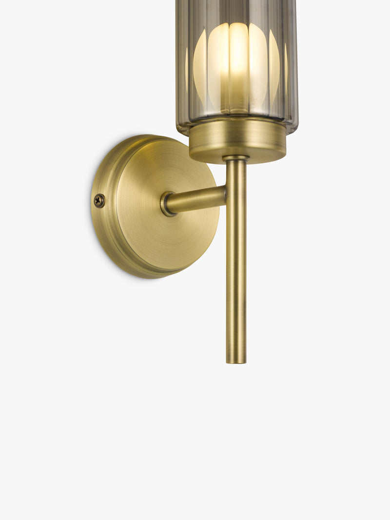 John Lewis Brompton single wall light antique brass (British brand)