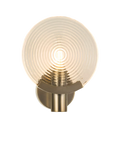 John Lewis cast glass wall light antique bronze - British product
