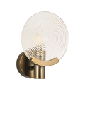 John Lewis cast glass wall light antique bronze - British product