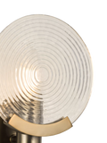 John Lewis cast glass wall light antique bronze - British product