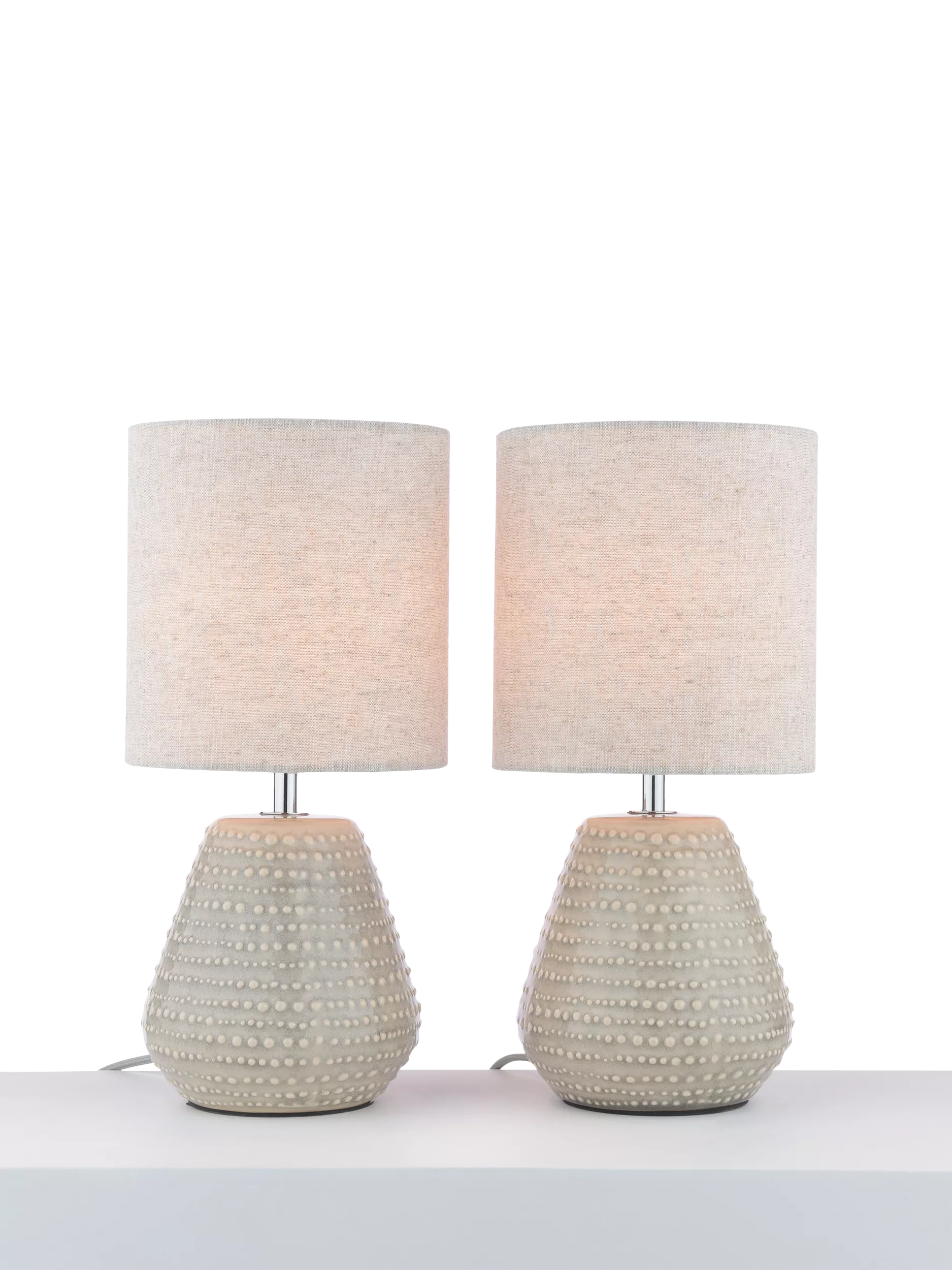 John Lewis Elwood Table Lamp, Set of 2