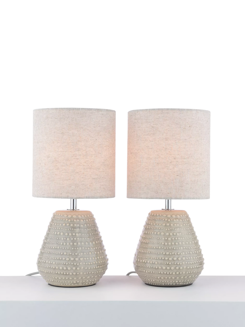 John Lewis Elwood Table Lamp, Set of 2
