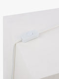 John Lewis Porcelain Dual Light Table Lamp 58x40cm, imported from the UK