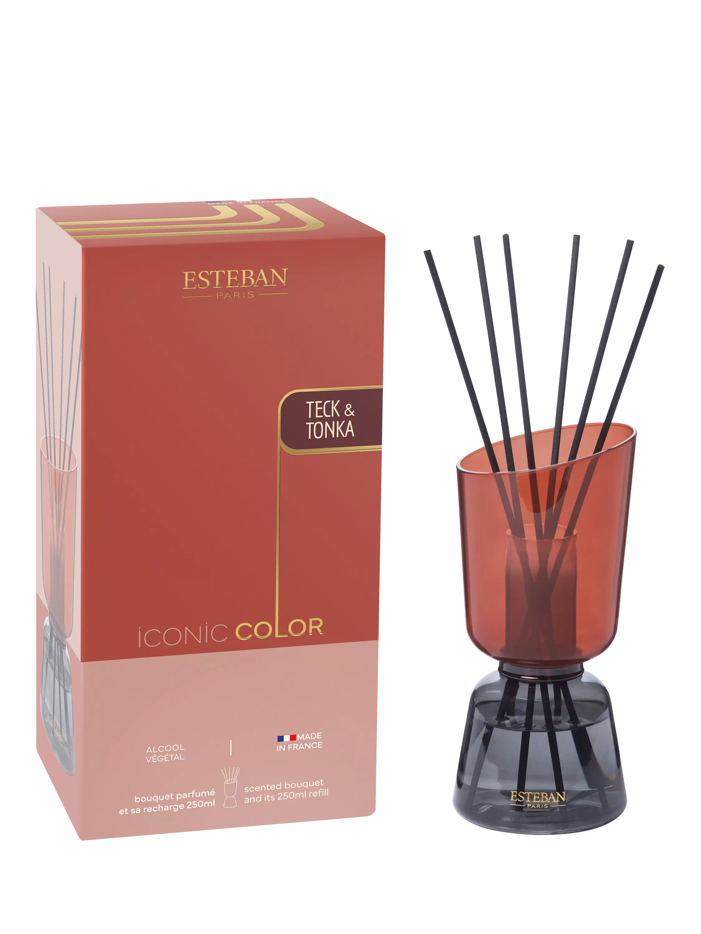 Esteban Teck & Tonka reed diffuser 250ml - British product