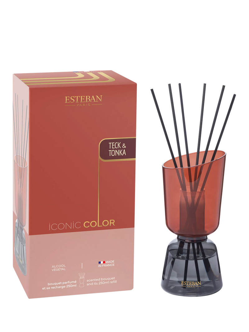 Esteban Teck & Tonka reed diffuser 250ml - British product