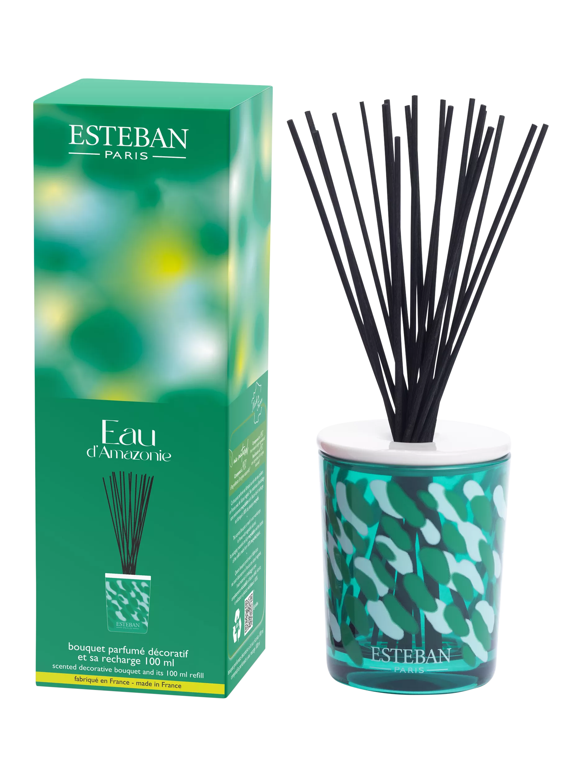 Esteban Eau d'Amazonie reed diffuser 100ml - British product