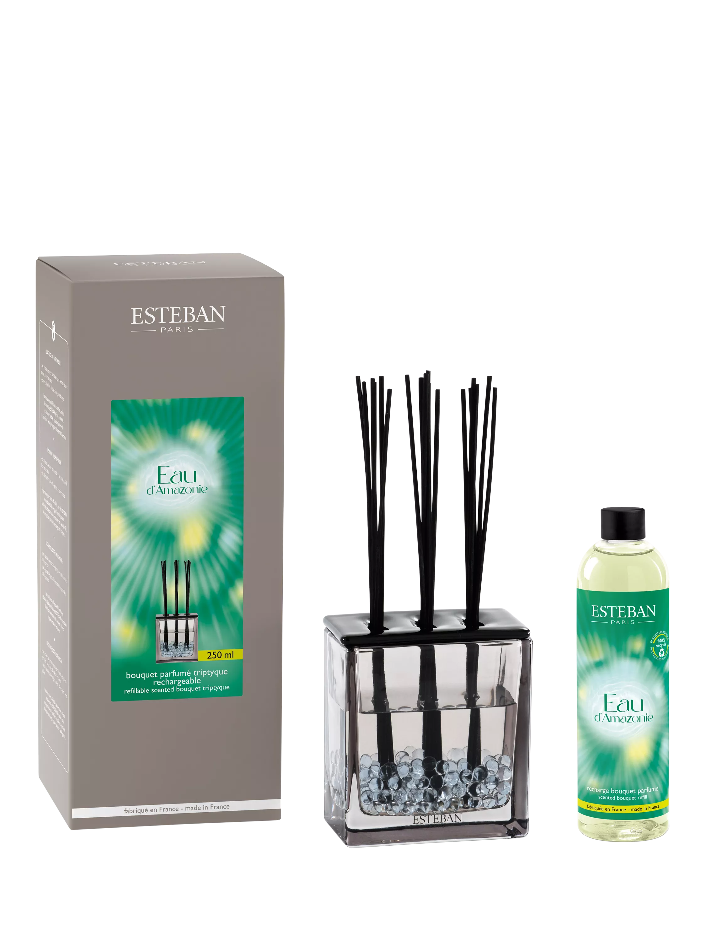 Esteban Eau d'Amazonie reed diffuser 250ml - British product