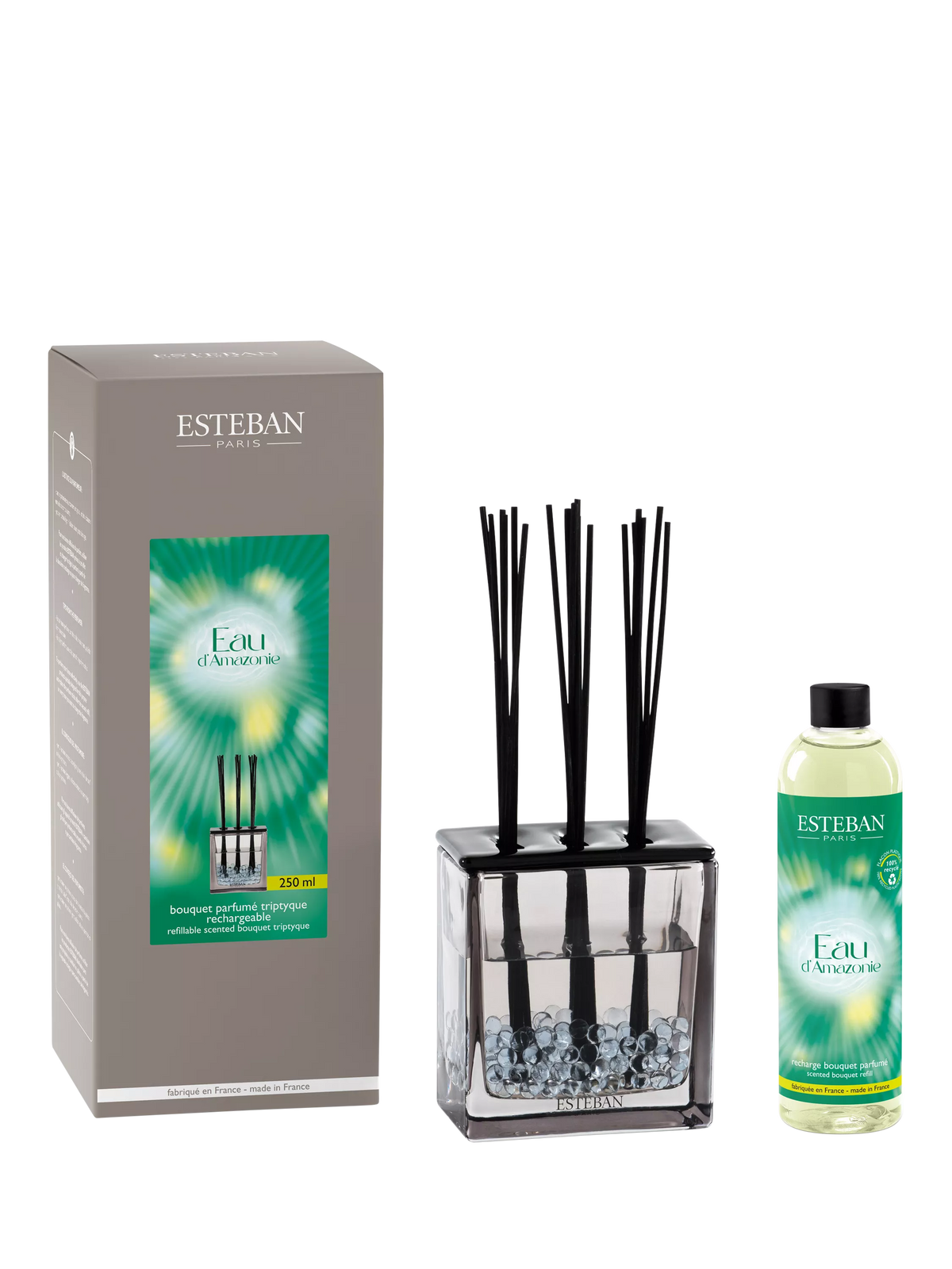 Esteban Eau d'Amazonie reed diffuser 250ml - British product
