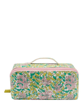 William Morris At Home Honeysuckle beauty wash bag, green and pink (British brand)