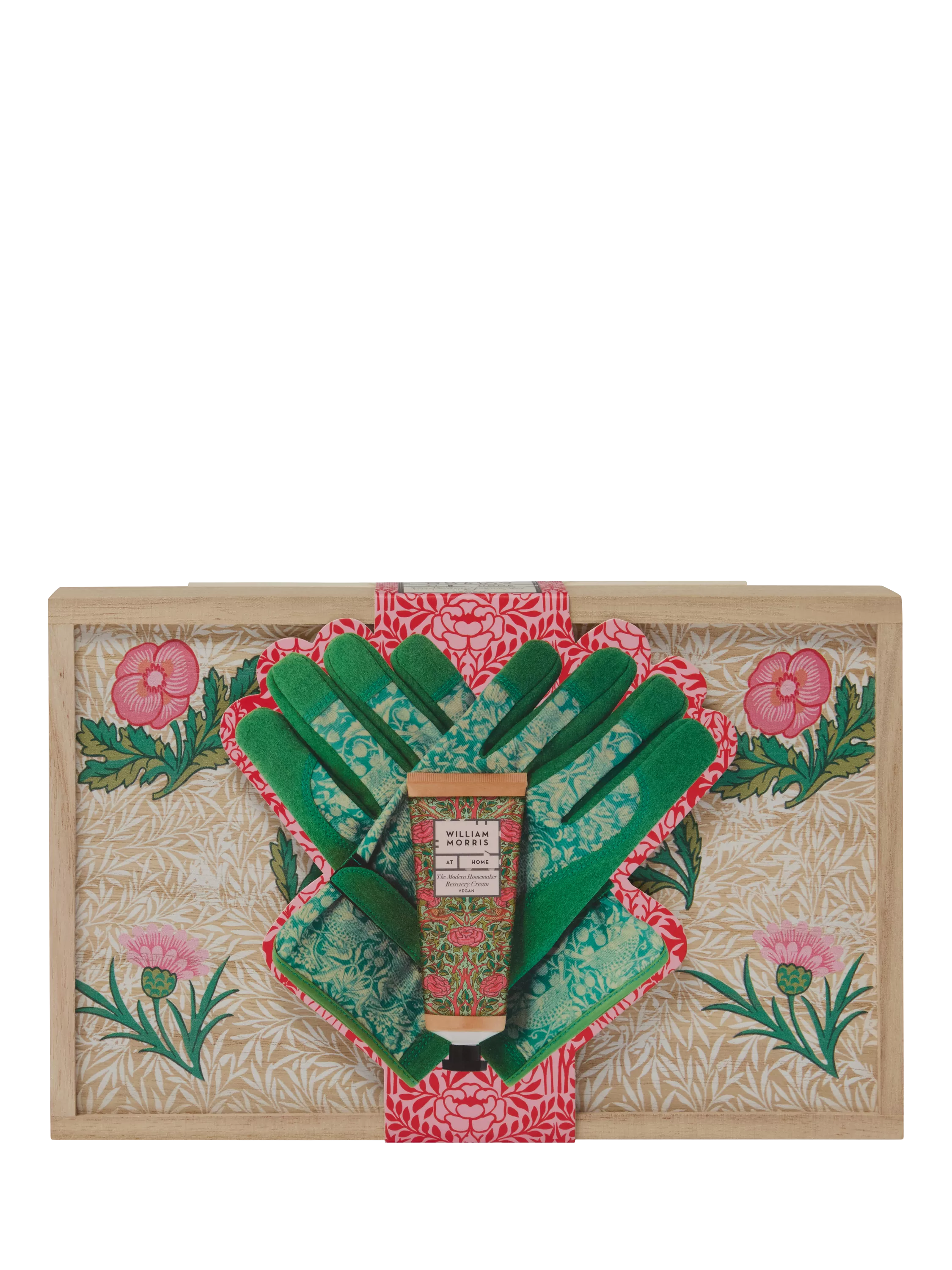 William Morris At Home Strawberry Thief gardening set, UK version