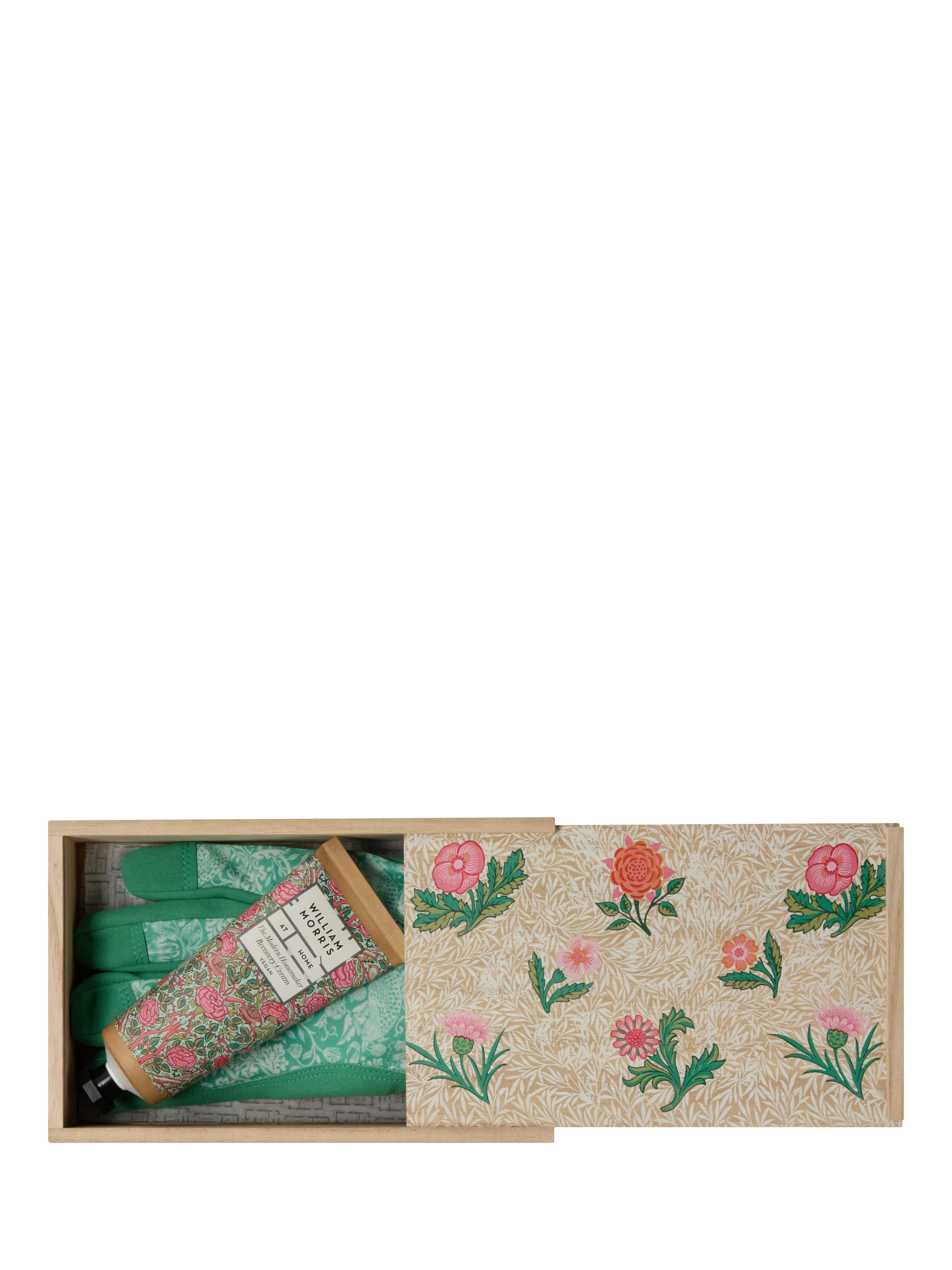 William Morris At Home Strawberry Thief gardening set, UK version