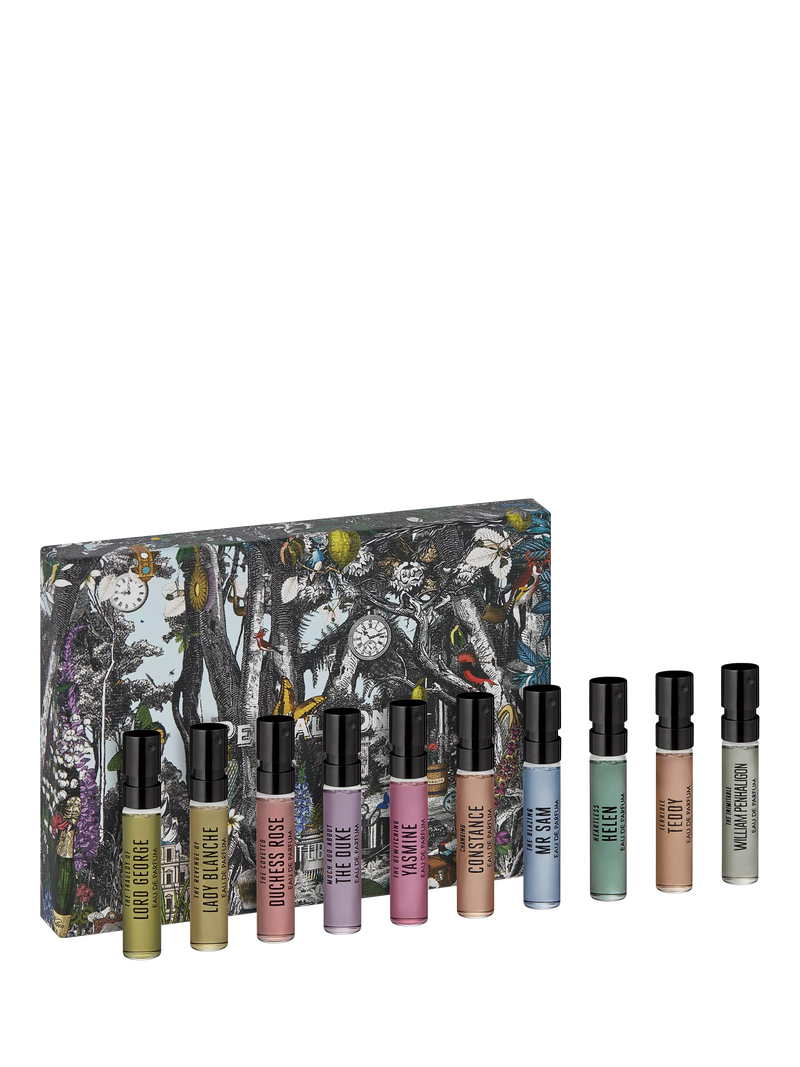 Penhaligon's Portraits Scent Library fragrance gift set 10x2ml, imported from the UK