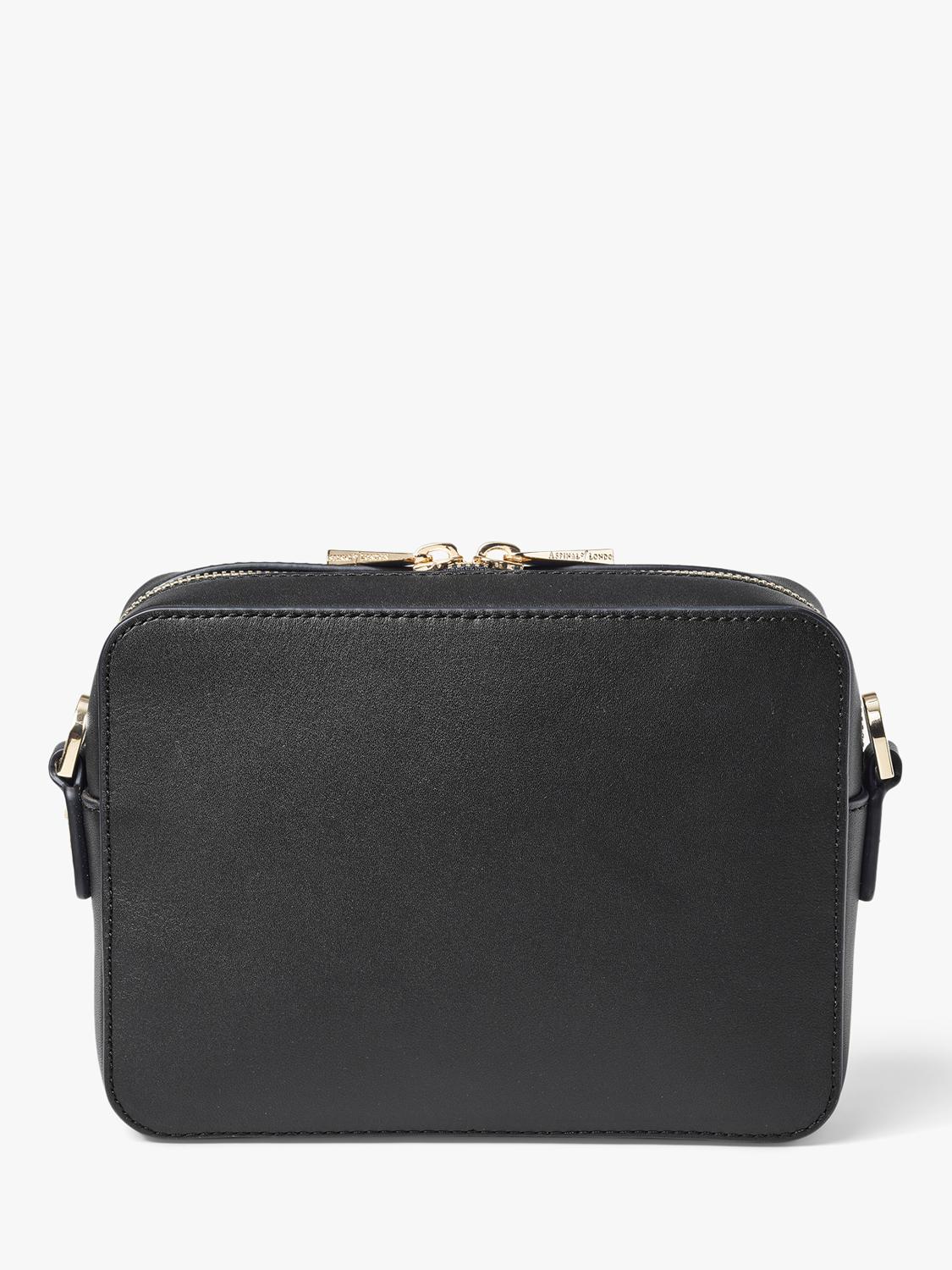Aspinal of London leather camera crossbody bag, UK version