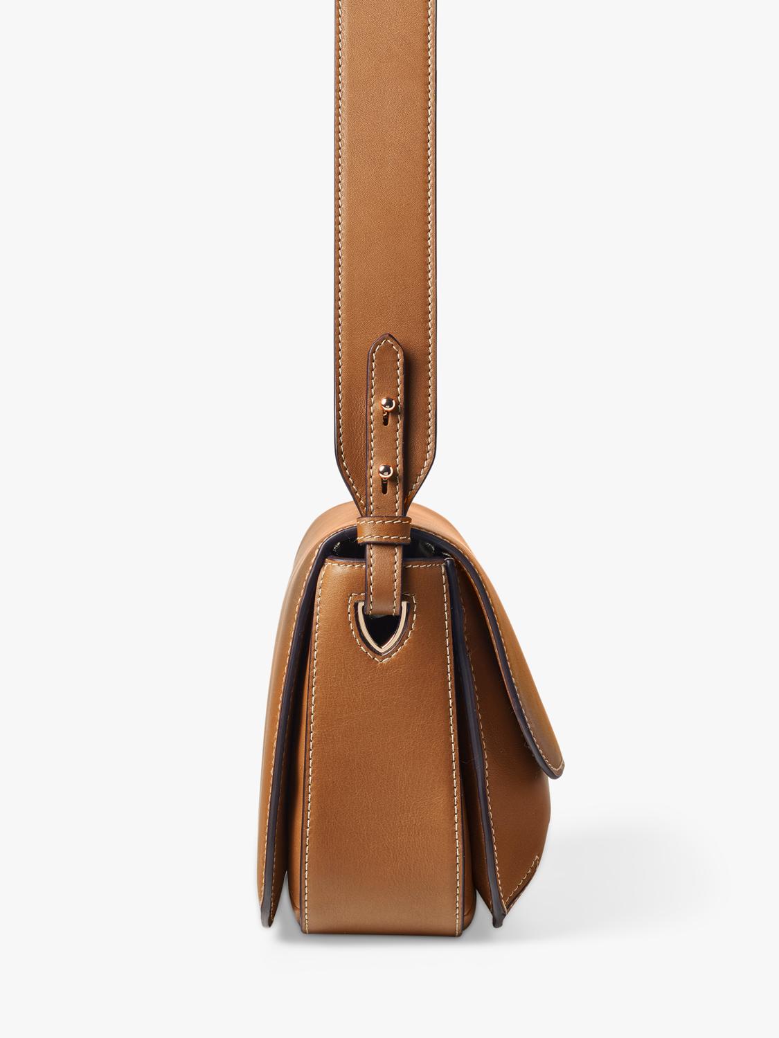Aspinal of London Ella Grande leather crossbody bag (British brand)