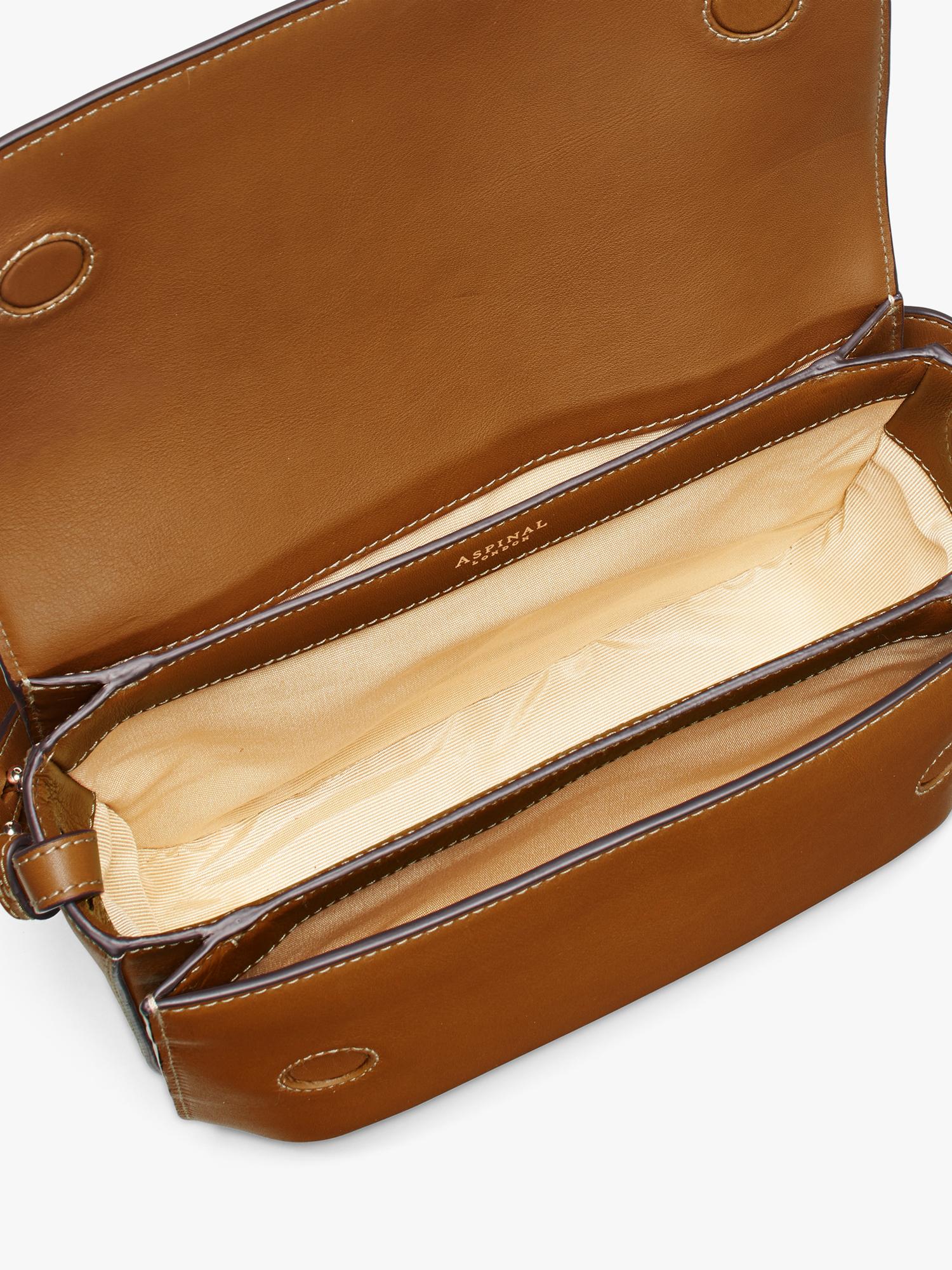 Aspinal of London Ella Grande leather crossbody bag (British brand)