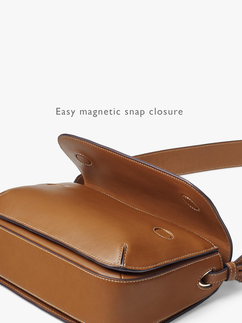 Aspinal of London Ella Grande leather crossbody bag (British brand)