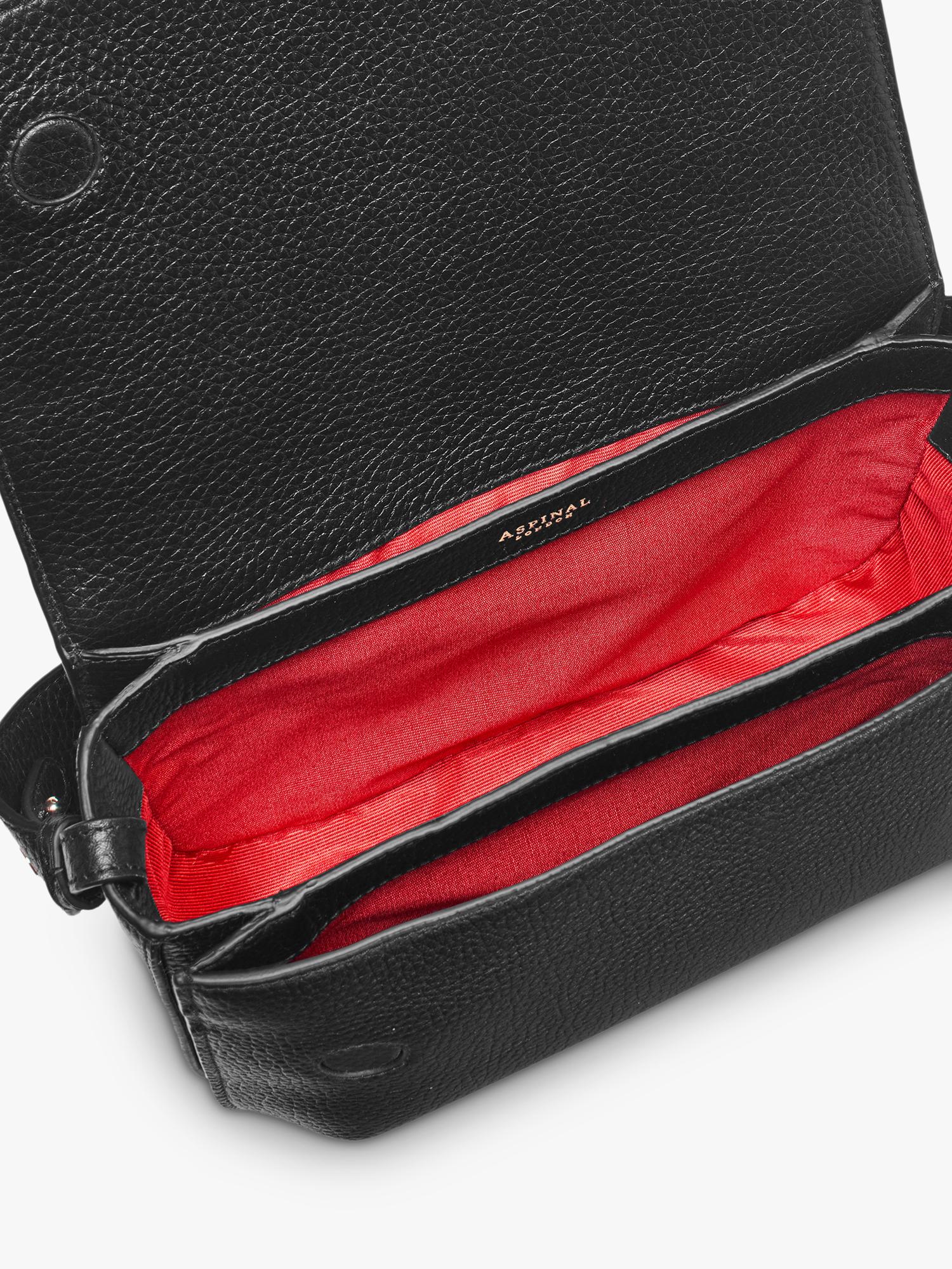 Aspinal of London Ella Grande leather crossbody bag (British brand)