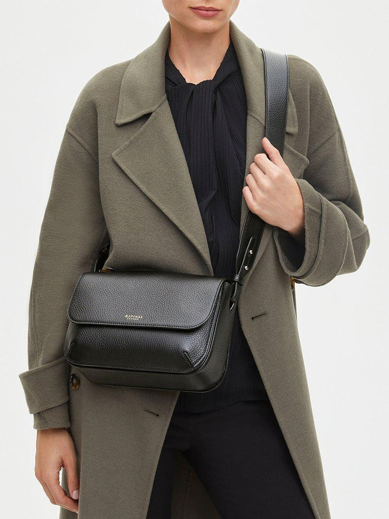 Aspinal of London Ella Grande leather crossbody bag (British brand)