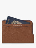 Aspinal of London leather zipped travel wallet, imported from the UK