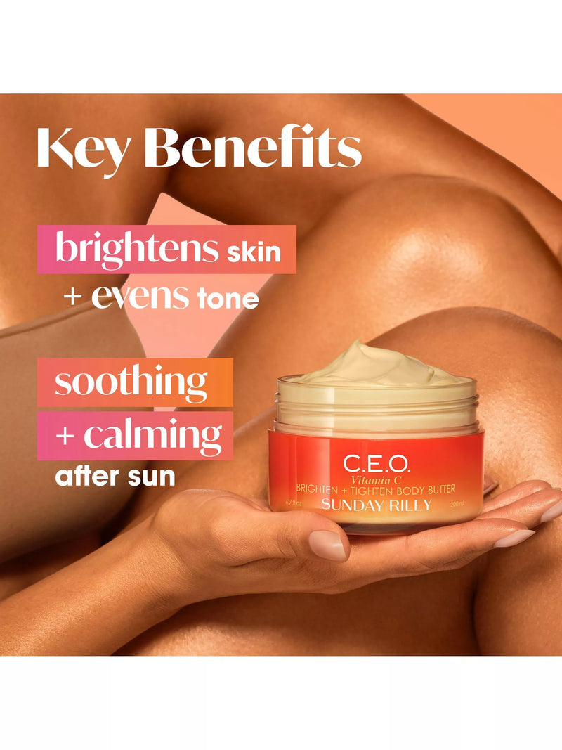 Sunday Riley vitamin C body butter 200ml (British brand)