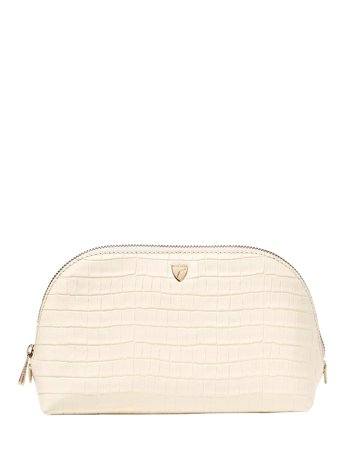 Aspinal of London leather classic makeup case, imported from the UK