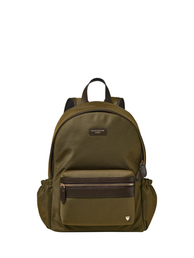 John Lewis Aspinal of London Commuter Backpack Khaki- Buy online at McGrocer