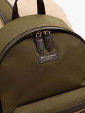 Aspinal of London Commuter backpack khaki, imported from the UK