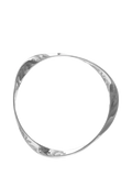 Nina B twisted triangle bangle sterling silver (British brand)