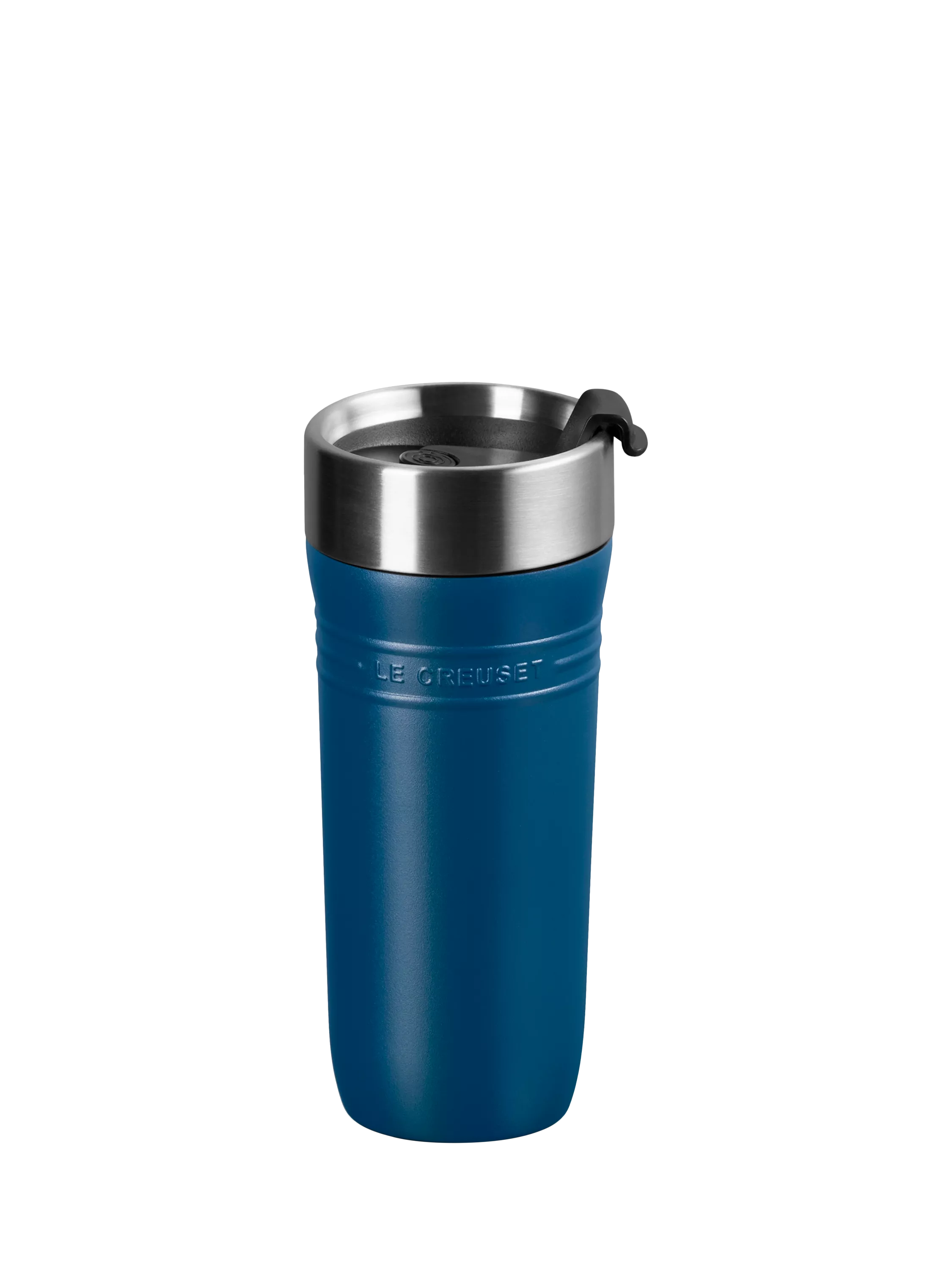 Le Creuset On The Go Stainless Steel Insulated Travel Mug, 350ml
