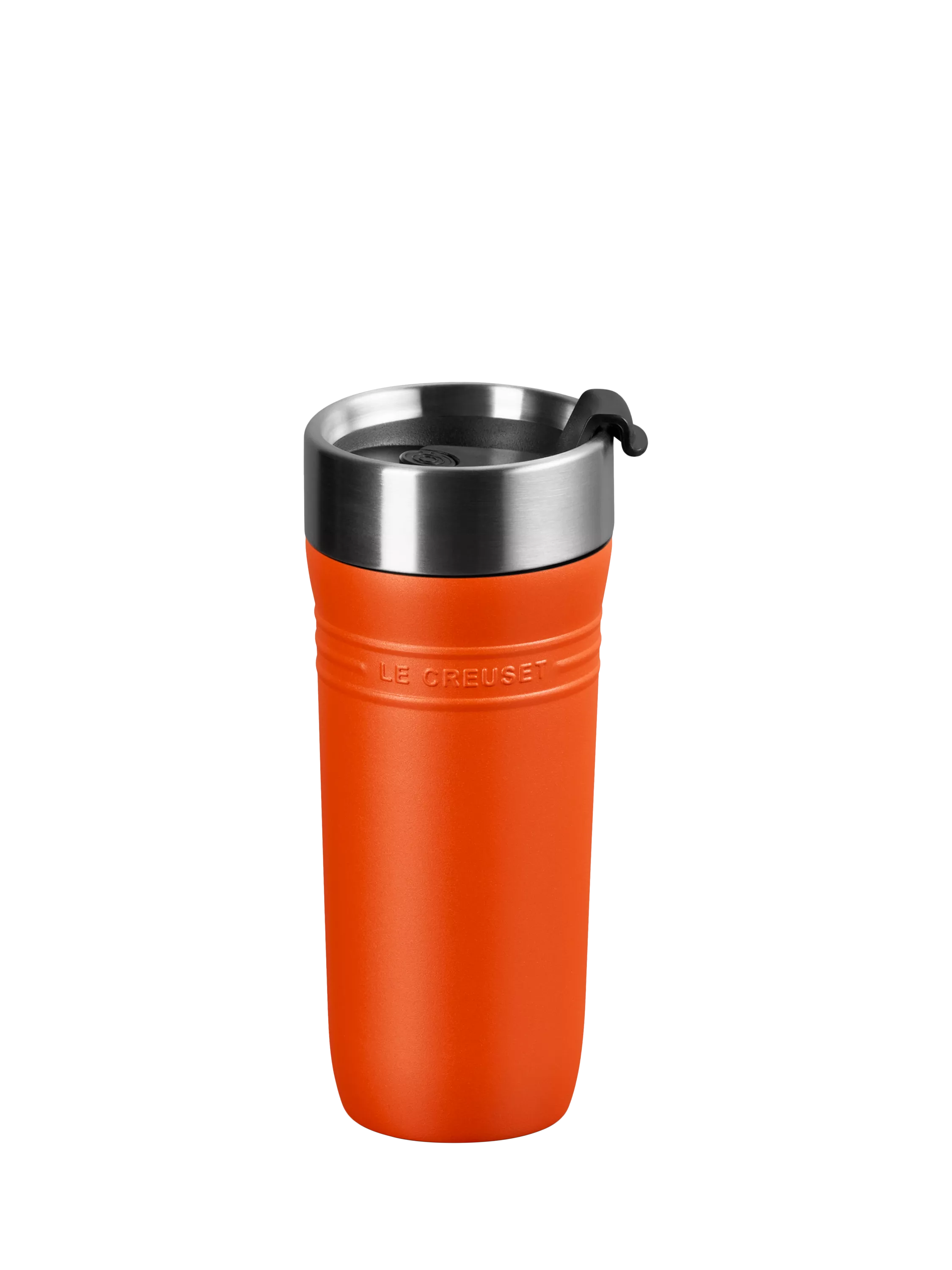Le Creuset On The Go Stainless Steel Insulated Travel Mug, 350ml