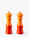 Le Creuset classic salt and pepper mills set of two in volcanic, UK version