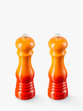 Le Creuset classic salt and pepper mills set of two in volcanic, UK version