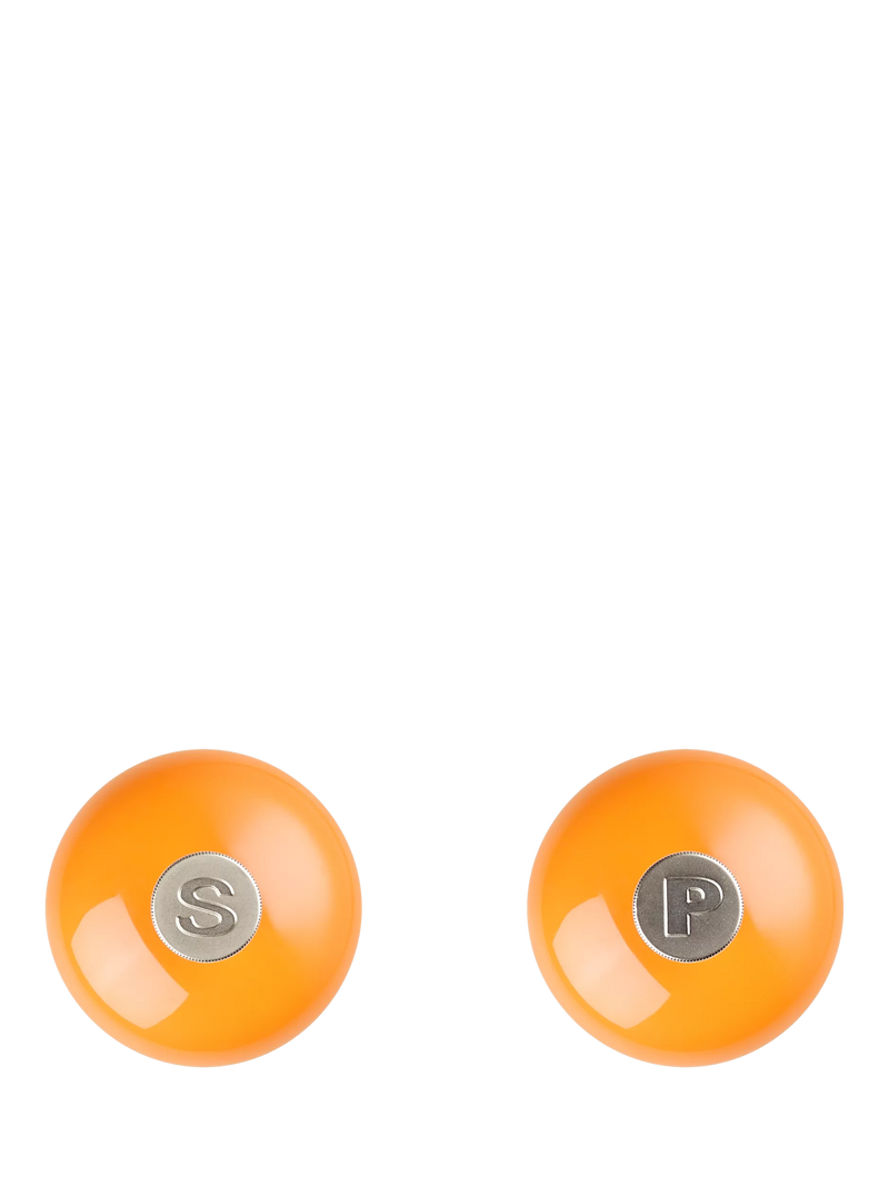 Le Creuset classic salt and pepper mills set of two in volcanic, UK version