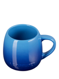 Le Creuset stoneware coupe mug Azure Blue 320ml, UK version