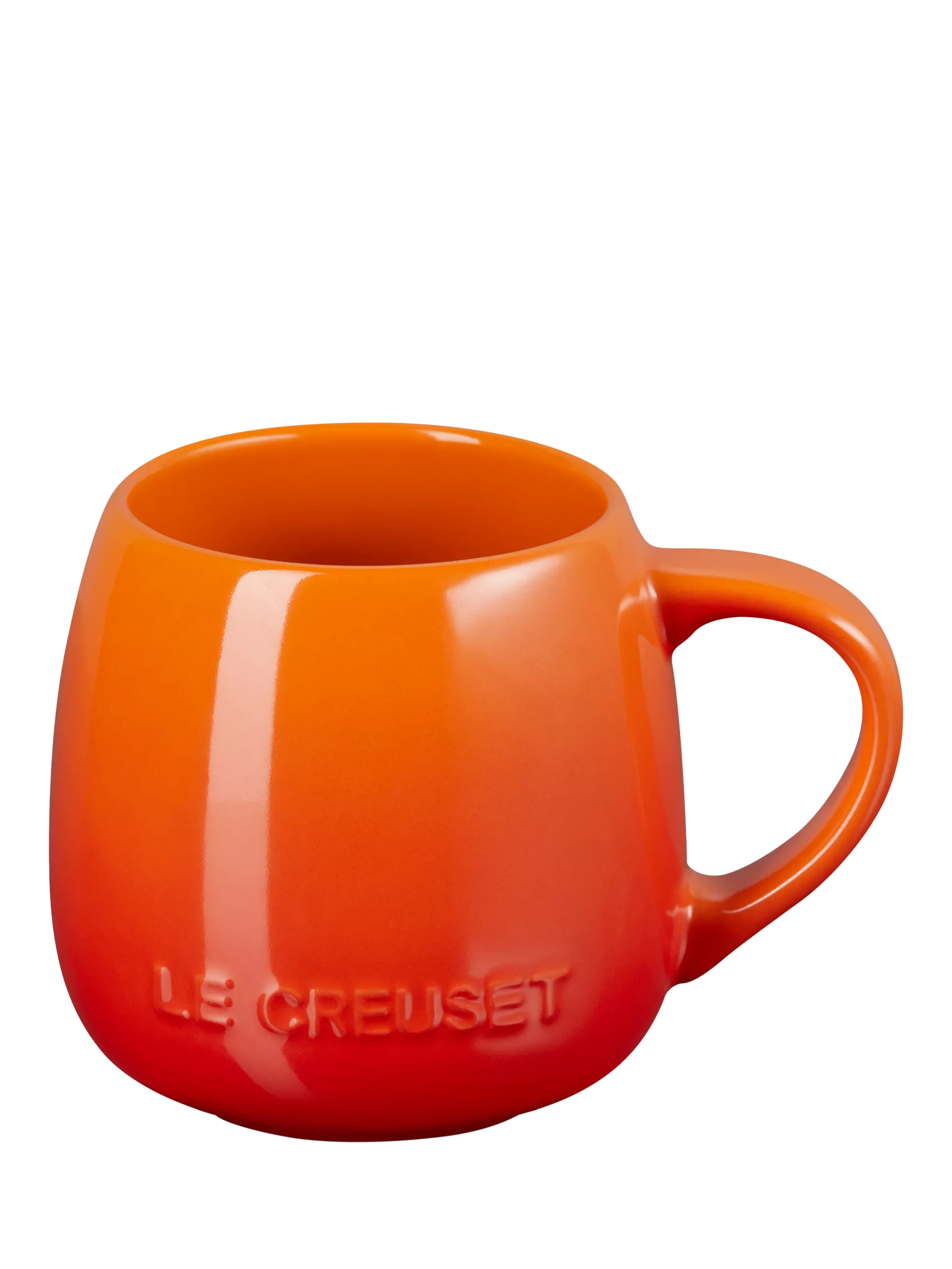 Le Creuset stoneware coupe mug Azure Blue 320ml, UK version