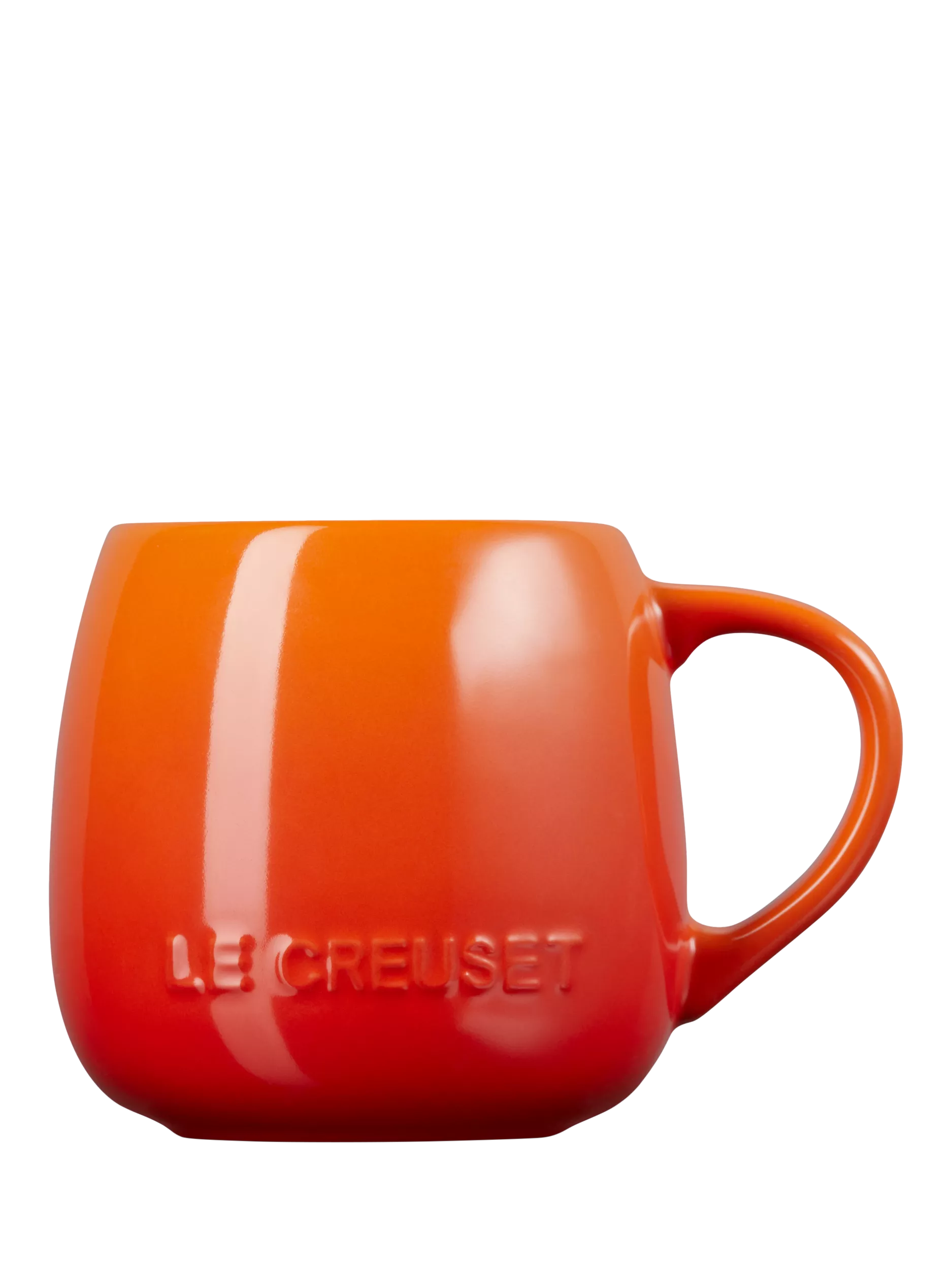 Le Creuset stoneware coupe mug Azure Blue 320ml, UK version