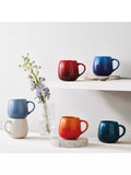 Le Creuset stoneware coupe mug Azure Blue 320ml, UK version